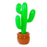 Kaktus oppustelig 85cm festartikler