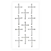 Stickers Kors rhinsten 3,5cm, 11 stk. festartikler
