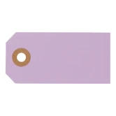 Manilamærker lys lilla 4cm x 8cm, 10 stk. bordkort