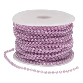 Perlebånd lys lilla 4mm x 22m dekoration