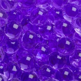 Vandperler til dekorationer lilla 1cm, 10g / 1 liter dekoration