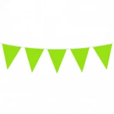 Vimpel limegrøn 29cm x 10m festartikler