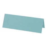 Bordkort lyseblå 3,5cm x 10cm, 10 stk. borddækning