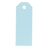 Manilamærker lyseblå 3cm x 8cm, 20 stk. festartikler