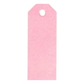 Manilamærker lyserød 3cm x 8cm, 20 stk. festartikler