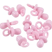 Sutter baby dekoration lys pink 3,2cm, 12 stk. festartikler