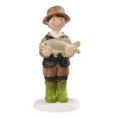 Figur Lystfisker 9cm festartikler
