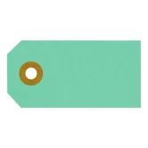 Manilamærker mint 4cm x 8cm, 10 stk. bordkort