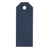 Manilamærker mørk blå 3cm x 8cm, 20 stk. festartikler