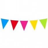 Vimpel multi 29cm x 10m festartikler