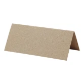 Bordkort natur 4cm x 9cm, 20 stk. borddækning