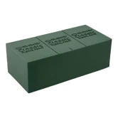 Oasis Blomsterskum grøn 8cm x 11cm x 23cm blomsterdekorationer