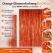 Infografik af orange glimmerforhæng 100x240 cm med fordele som fest baggrund, photo booth og nem opsætning