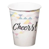 Papkrus Cheers, 6 stk. engangsservice