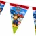 Close-up af Paw Patrol vimpelguirlande med Chase og Marshall