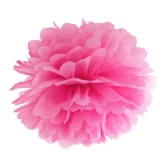 Pompon papirdekoration pink 30cm festartikler