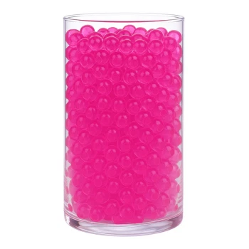 Vandperler til dekorationer pink 1cm, 10g / 1 liter festpynt