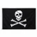Pirat flag 90x150 cm sort sørøverflag med dødningehoved Jolly Roger