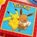 Pokémon servietter med Pikachu og Eevee – close-up af motiv og papirstruktur