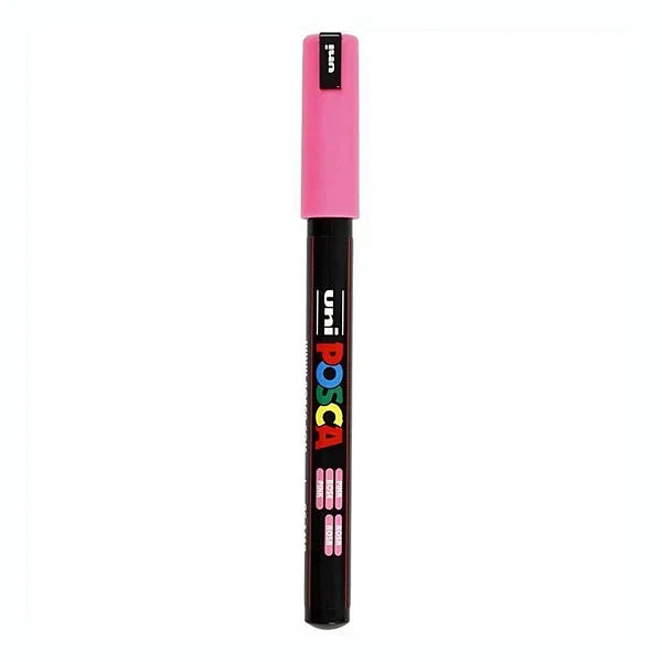 Uni Posca tusch lys pink 0,7mm streg festartikler