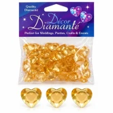 Pynte diamanter guld hjerter 12 mm – 28 g