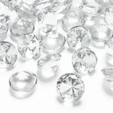 Pynte diamanter klar 2cm, 10 stk. festartikler