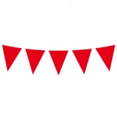 Vimpel rød 29cm x 10m festartikler
