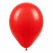 Rød ballon 30 cm i latex – røde balloner 10 stk.