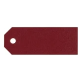 Manilamærker rød 3cm x 8cm, 20 stk. bordkort