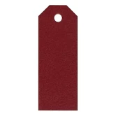Manilamærker rød 3cm x 8cm, 20 stk. festartikler