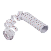 Serpentiner Studenterhue rød, 18 rl. studenterpynt