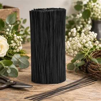 Sort blomstertråd til kranse, blomsterbinding og kreative blomsterdekorationer