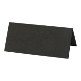 Bordkort sort 4cm x 9cm, 20 stk. borddækning