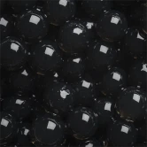 Vandperler til dekorationer sort 1cm, 10g / 1 liter dekoration