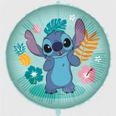 Stitch folieballon 46 cm med farverigt Hawaii-motiv