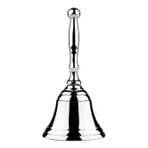 Toastmasterklokke sølv 13cm festartikler