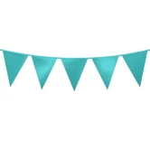 Vimpel turkis mat metallic 6m festartikler