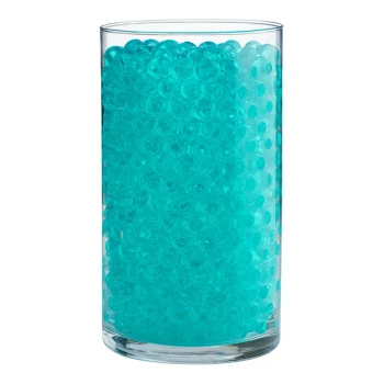Vandperler til dekorationer turkis 1cm, 10g / 1 liter festpynt